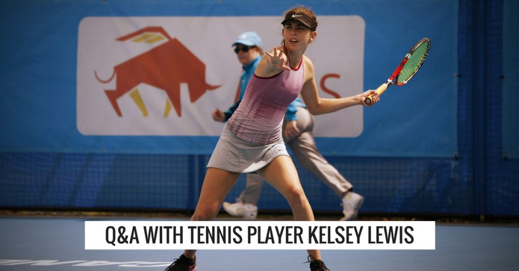 q & a with Tennis Player Kelsey Lewis