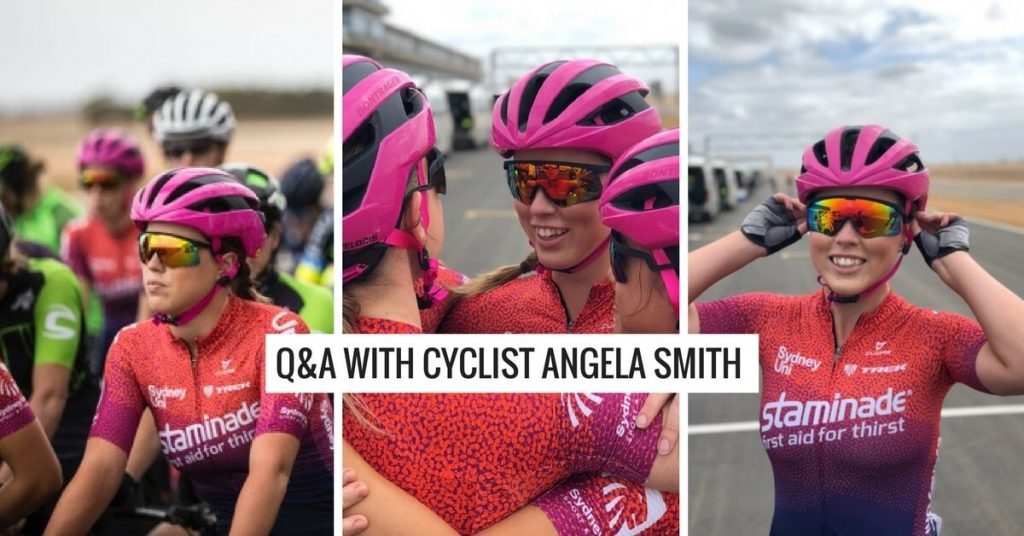 Q&A with Angela Smith of the Sydney University womens cycling team - Staminade