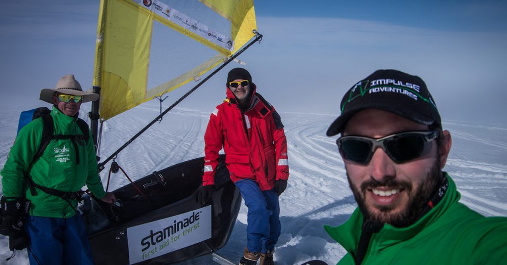 Staminade SWOOSH snowsailer Iceland Roundup