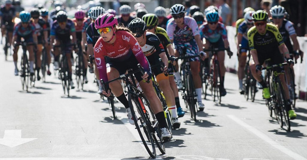 Sydney Uni Women Staminade Team Cyclist Jen Darmody