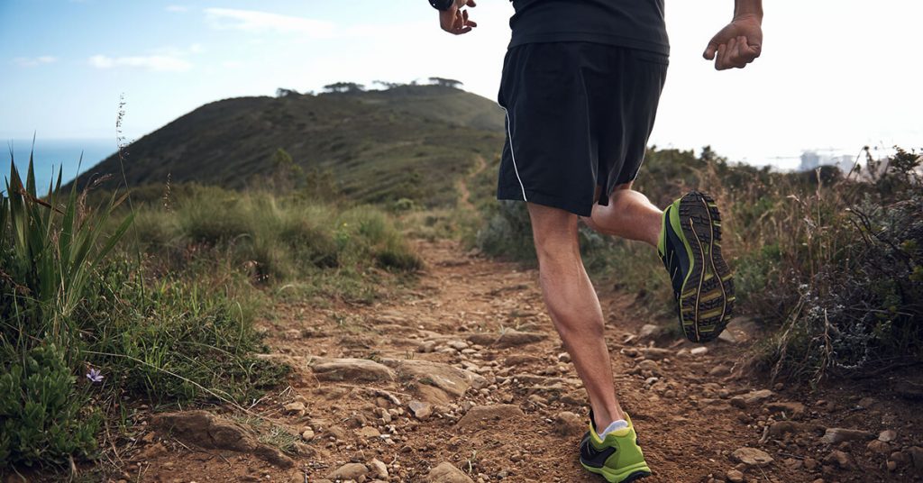 is high or low intensity training better with man running