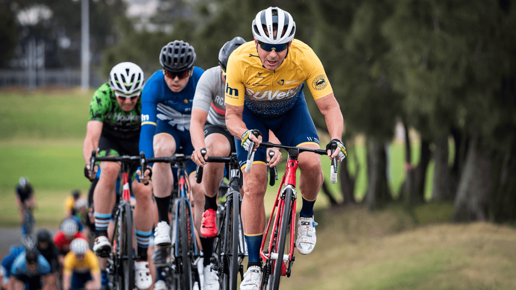 Sydney Uni Velo cyclist Barry Doosey