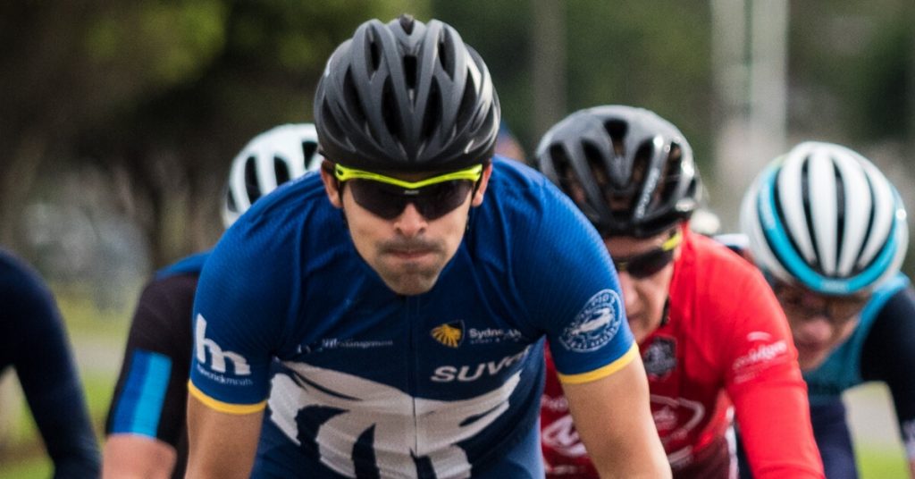 Sydney Uni Velo cyclist Matheus Pintaude