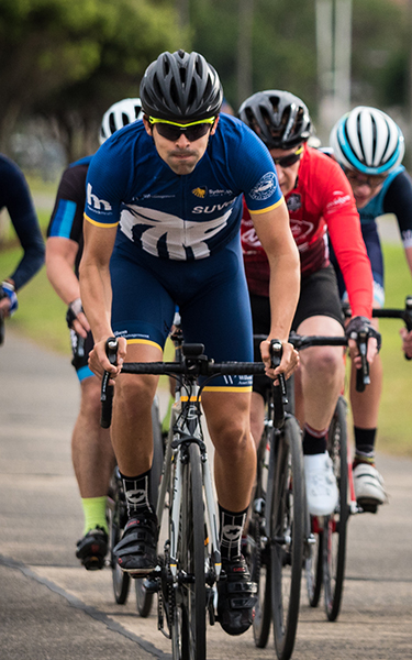 Sydney Uni Velo cyclist Matheus Pintaude