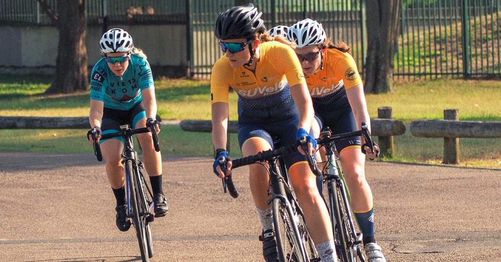 Sydney Uni Velo cyclist Aimee Armstrong