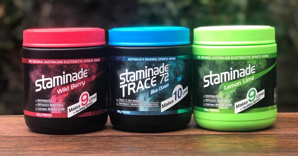 Staminade sports powder flavours